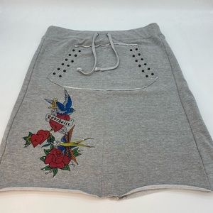 Loveholic Jersey Skirt